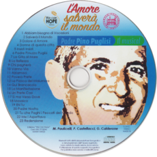 CD SINGOLO Padre Pino Puglisi Il Musical. L'Amore salverà il mondo